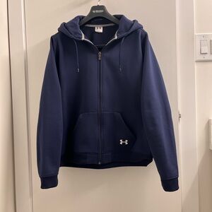 Under Armour Dark Blue Full-Zip Hoodie